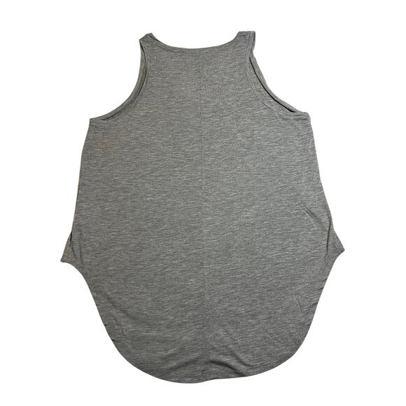 Old Navy Scoop Neck High Low Hem Tank Top Size Large Casual Stretch Lightweight - Picture 2 of 7